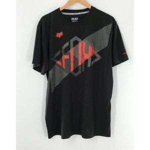 FoxTech Men's Black T-Shirt Size‎ L